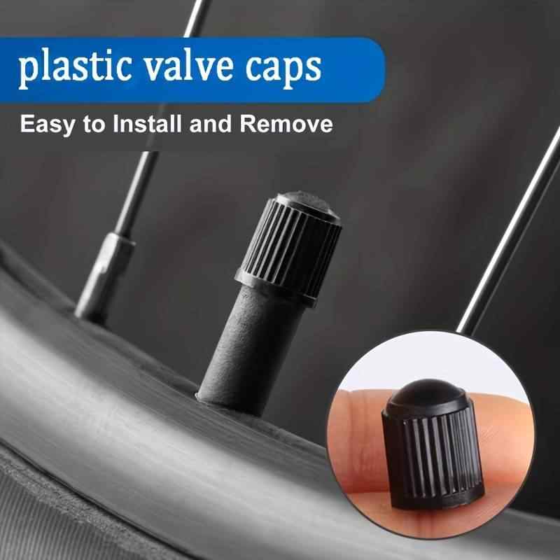 Tapon de plastico para valvula de neumatico (50 uds) negro - imagen 3