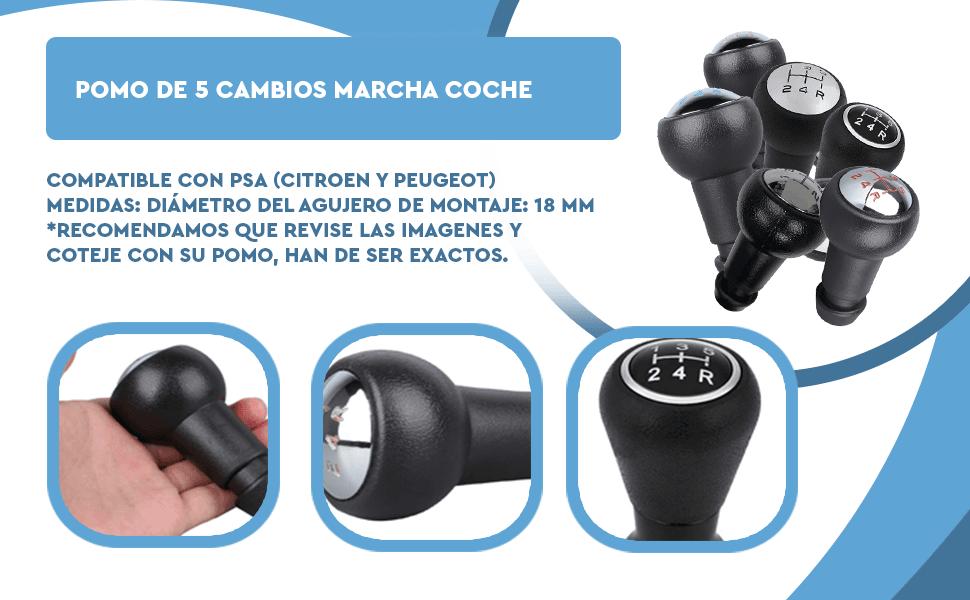 Banner - Pomo de 5 cambios marcha coche