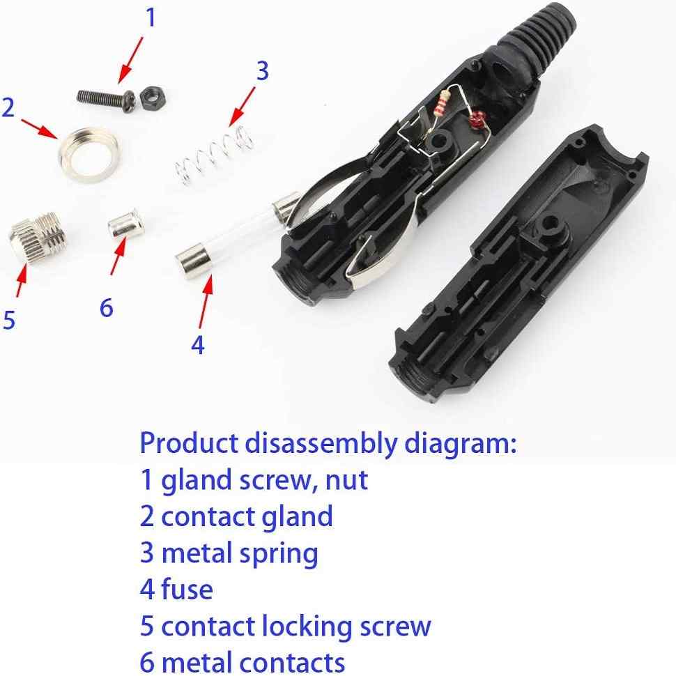 Conector de 12 V para mechero de coche 5A negro - imagen 5