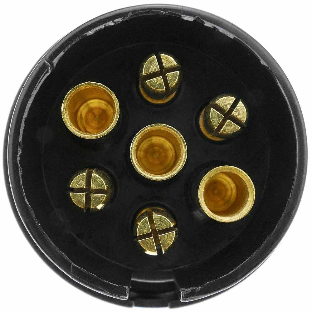 Adaptador de Remolque de 7 a 13 Pines 12V Negro - imagen 1