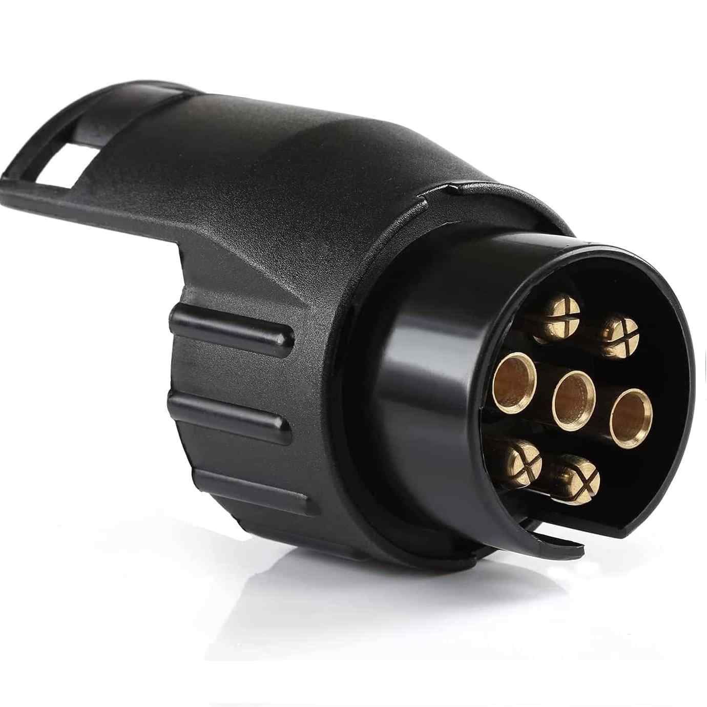 Adaptador de Remolque de 7 a 13 Pines 12V Negro