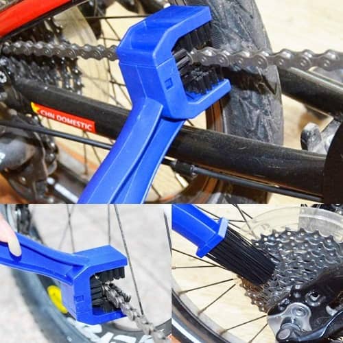 Cepillo Limpiador Cadena Moto Bici Herramienta Limpieza Engranajes - imagen 1
