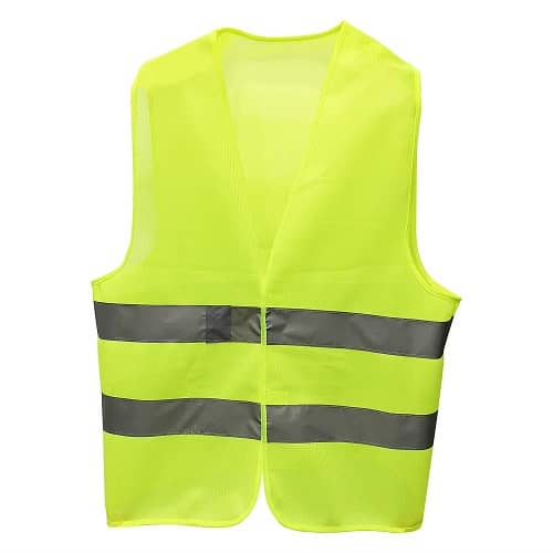 Chaleco reflectante de alta visibilidad talla XL amarillo - imagen 1