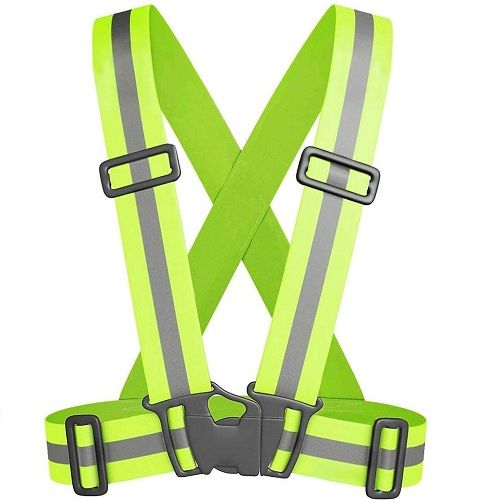 Chaleco de seguridad reflectante fluorescente unisex Amarillo - imagen 1