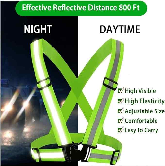 Chaleco de seguridad reflectante fluorescente unisex Amarillo - imagen 6