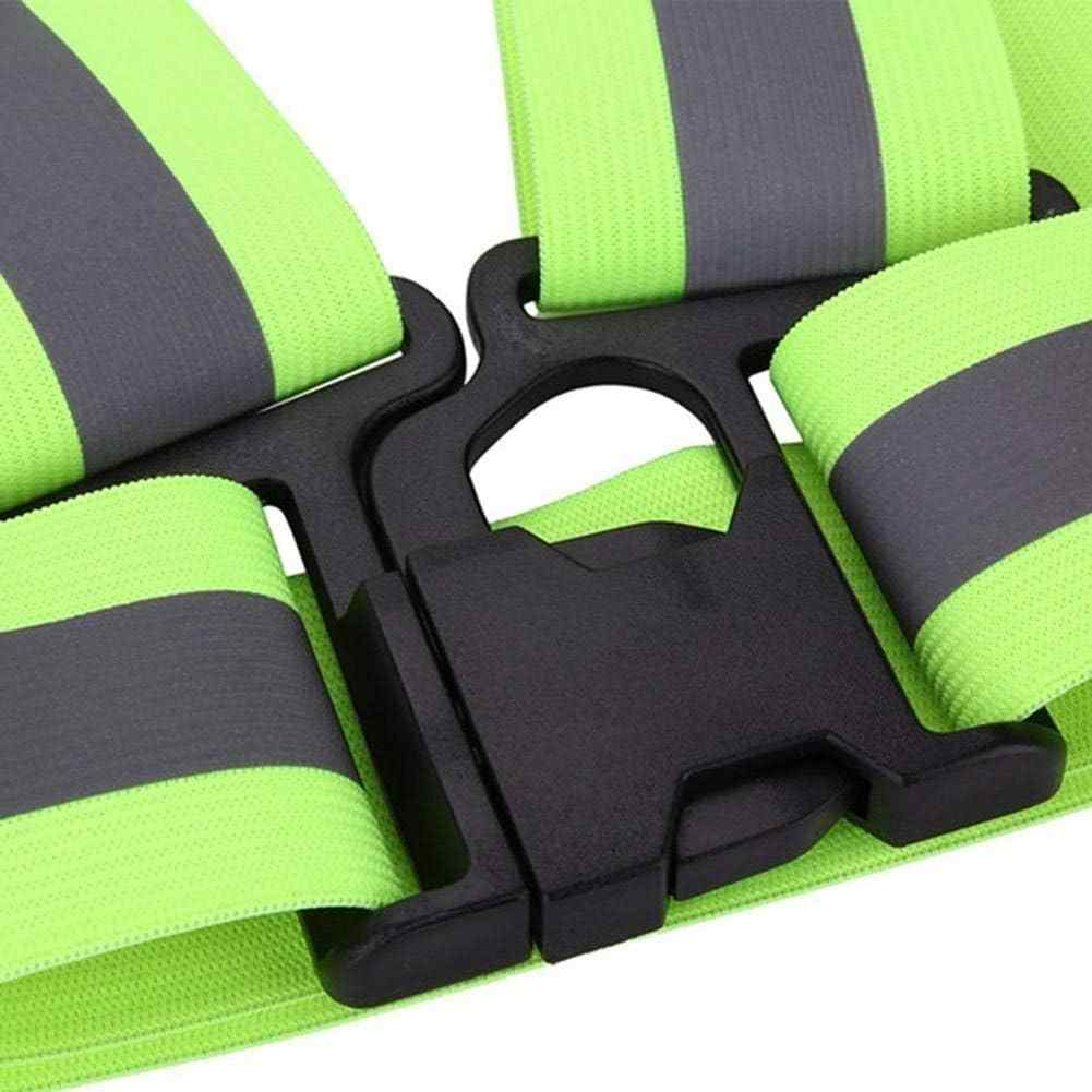Chaleco de seguridad reflectante fluorescente unisex Amarillo - imagen 7