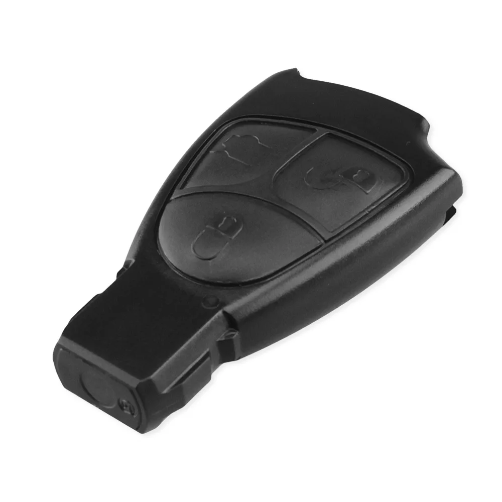 Carcasa mando llave de coche 3 botones compatible con Mercedes negro - imagen 5