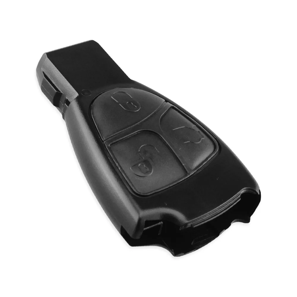 Carcasa mando llave de coche 3 botones compatible con Mercedes negro - imagen 6