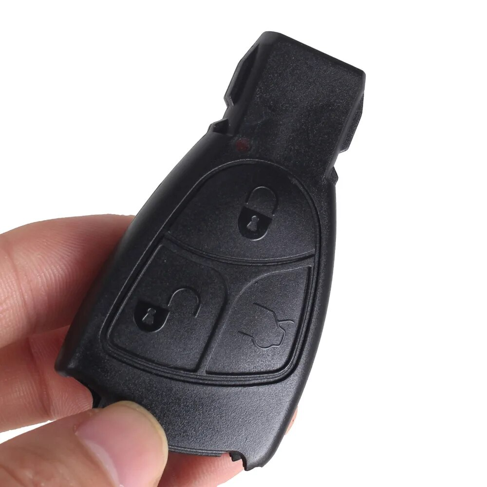 Carcasa mando llave de coche 3 botones compatible con Mercedes negro - imagen 7