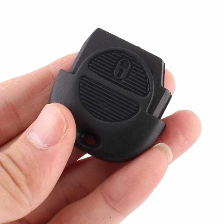 Carcasa mando llave del coche 2 botones compatible con Nissan negro - imagen 2