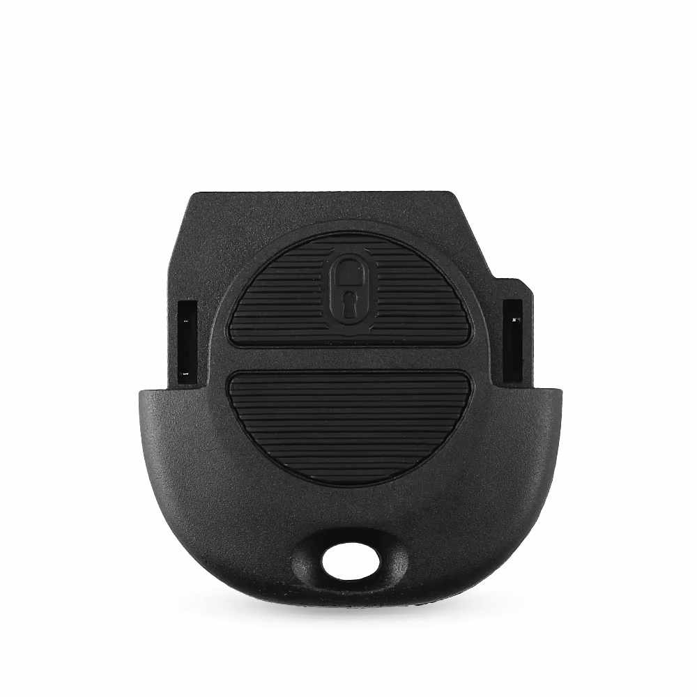 Carcasa mando llave del coche 2 botones compatible con Nissan negro - imagen 5