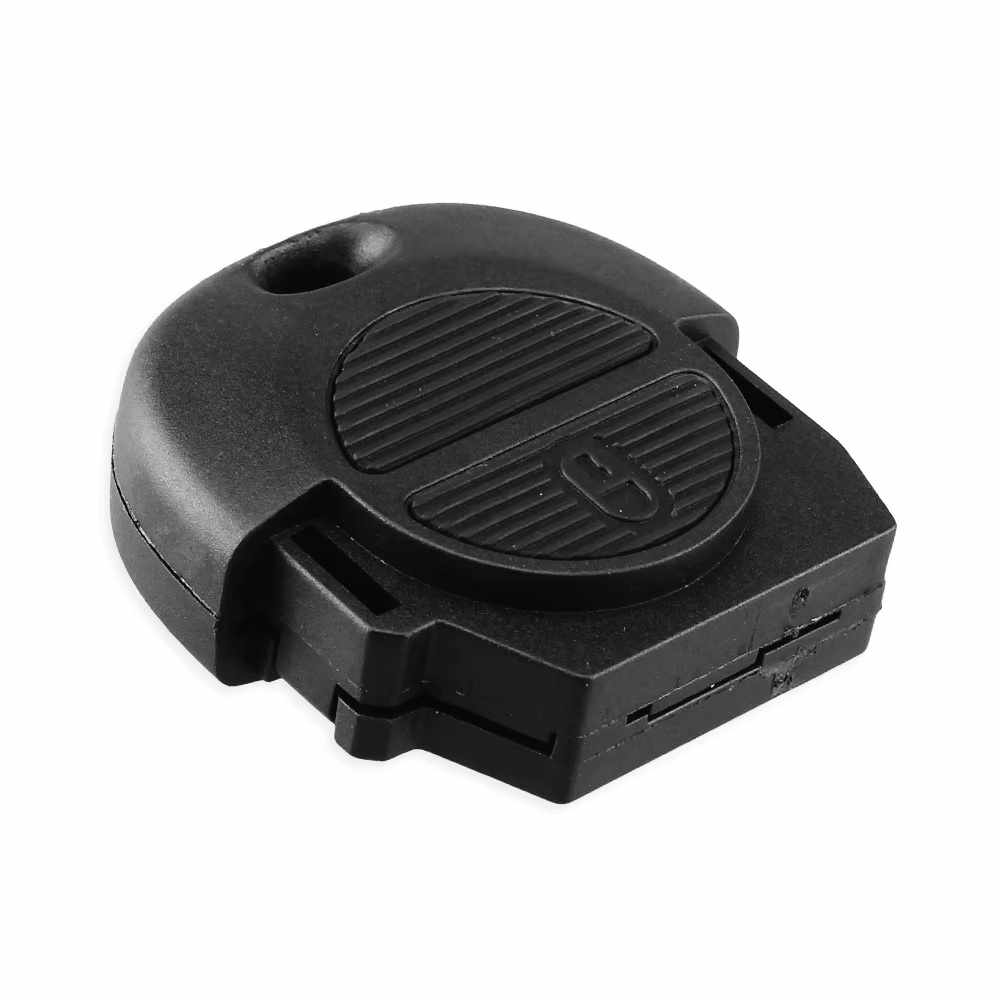 Carcasa mando llave del coche 2 botones compatible con Nissan negro - imagen 7