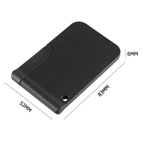 Carcasa mando llave del coche 3 botones compatible con Renault megane negro - imagen 1