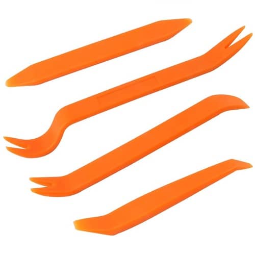 Kit herramientas desmontar salpicadero radio coche Naranja - imagen 1