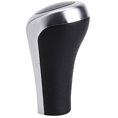 Pomo de 5 cambios marcha coche compatible con BMW plateado - imagen 2