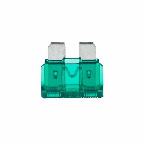 Fusible para vehiculo 30A 32V DC grande maxi verde - imagen 6
