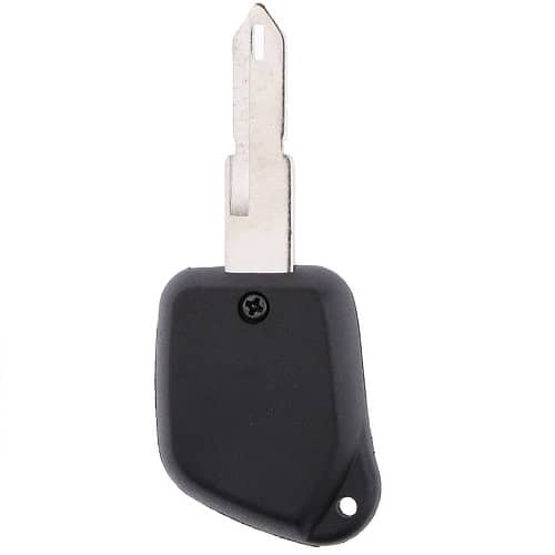 Carcasa mando llave del coche 1 boton compatible con peugeot negro - imagen 1