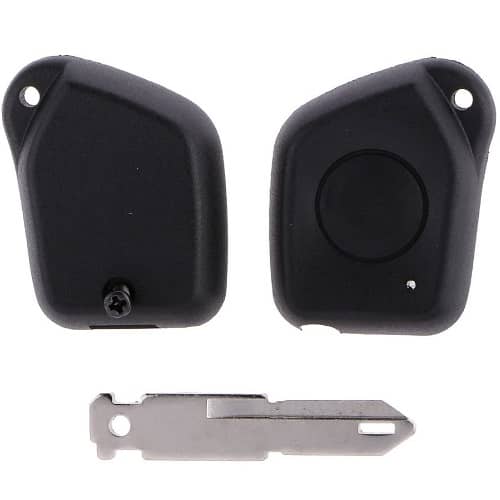 Carcasa mando llave del coche 1 boton compatible con peugeot negro - imagen 3