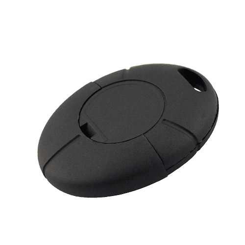 Carcasa mando llave del coche 3 botones compatible con Rover MG TF ZR Zs 25 45 negro - imagen 2