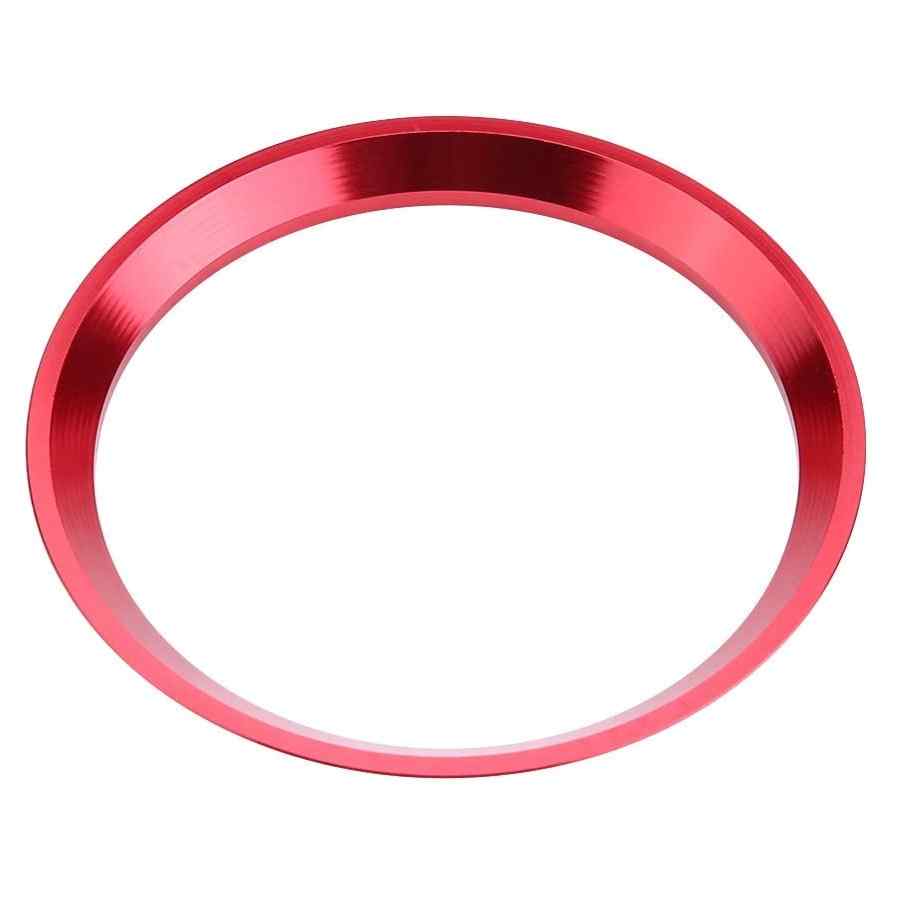 Anillo decorativo volante compatible con Mercedes rojo - imagen 5
