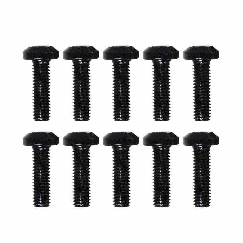 Tornillos pernos de Parabrisas Moto (10 uds) negro - imagen 4