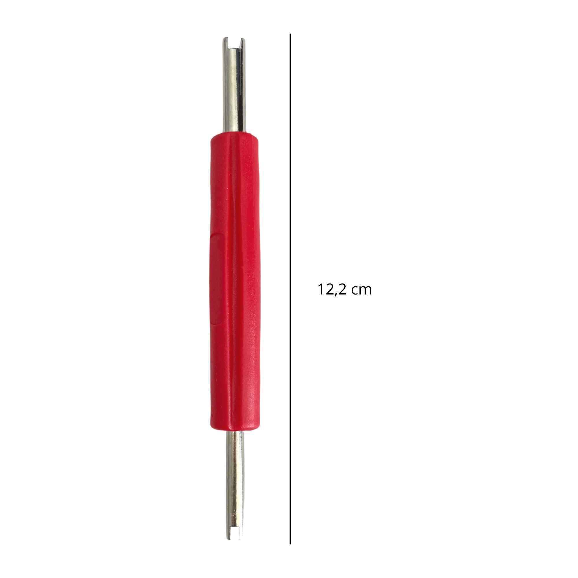 Herramientas de Extraccion doble de Vastago de Valvula de Neumatico rojo - imagen 4