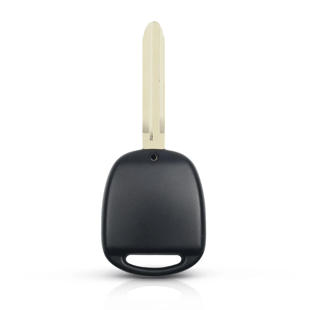 Carcasa mando llave de coche 2 botones compatible con Toyota negro - imagen 2