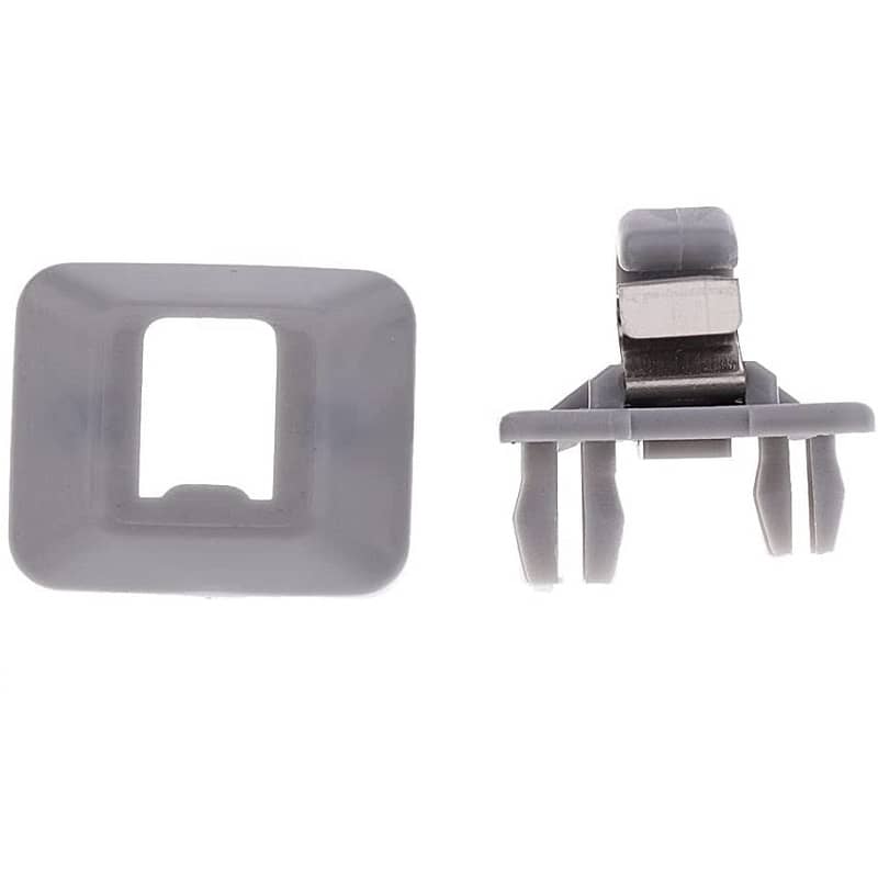 Soporte de gancho con clip para visera interior coche compatible con Audi Gris - imagen 3
