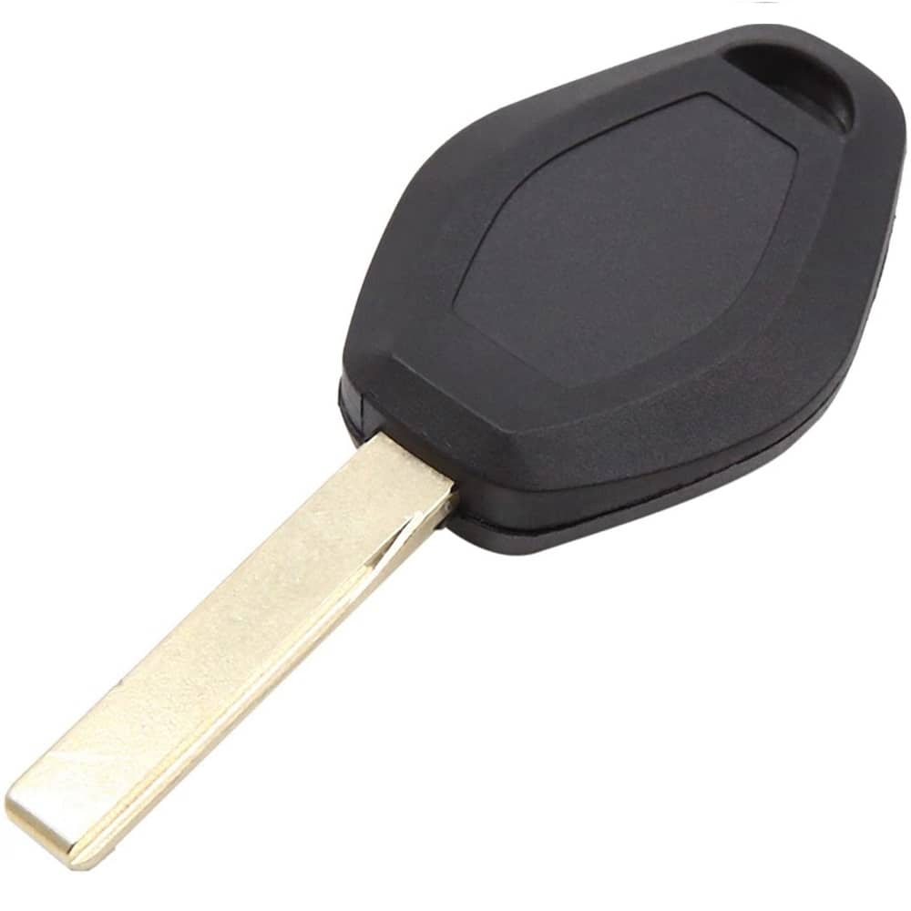 Carcasa mando llave del coche 3 botones compatible con BMW negro - imagen 2