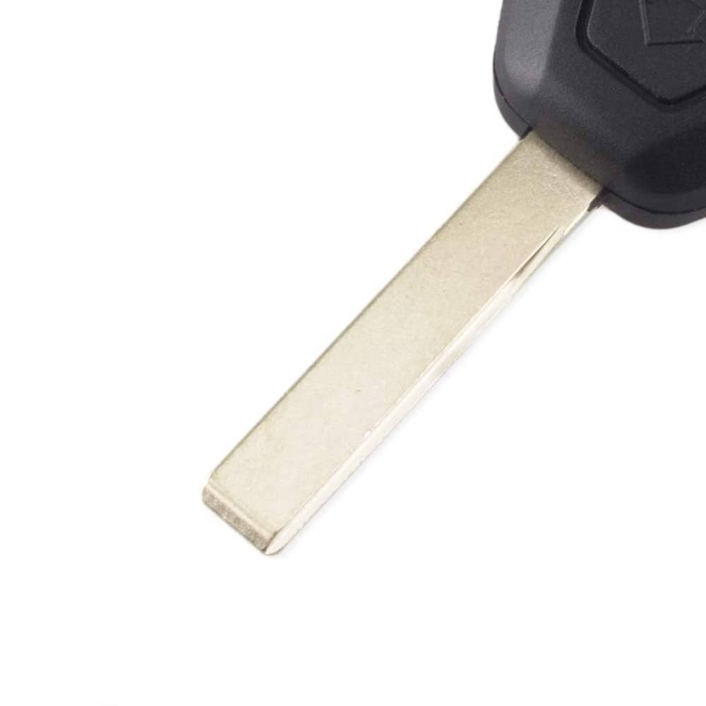 Carcasa mando llave del coche 3 botones compatible con BMW negro - imagen 3