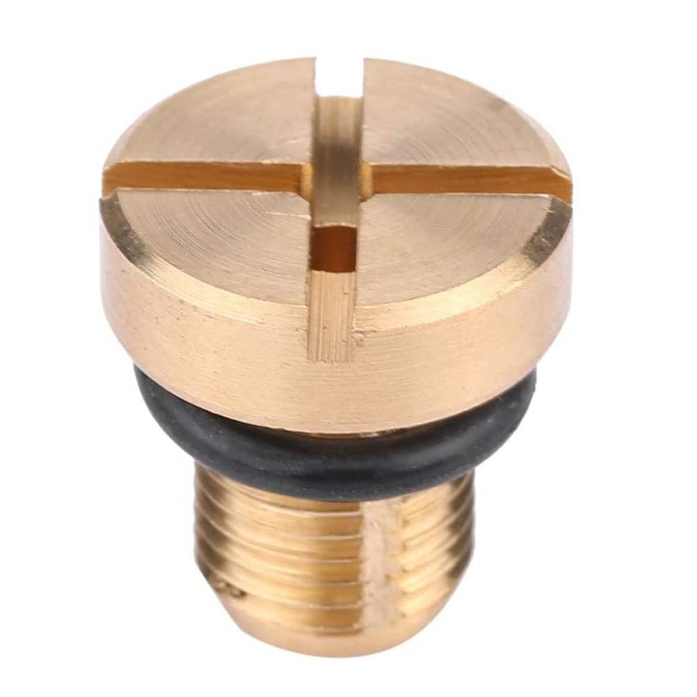 Tornillo purgador de aire refrigerante drenaje tanque de expansion del radiador y junta torica de goma - imagen 1