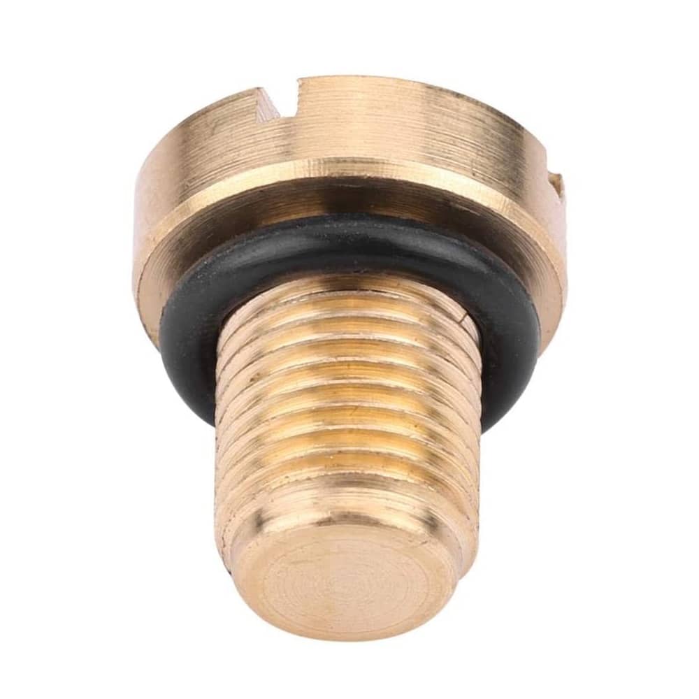 Tornillo purgador de aire refrigerante drenaje tanque de expansion del radiador y junta torica de goma - imagen 2