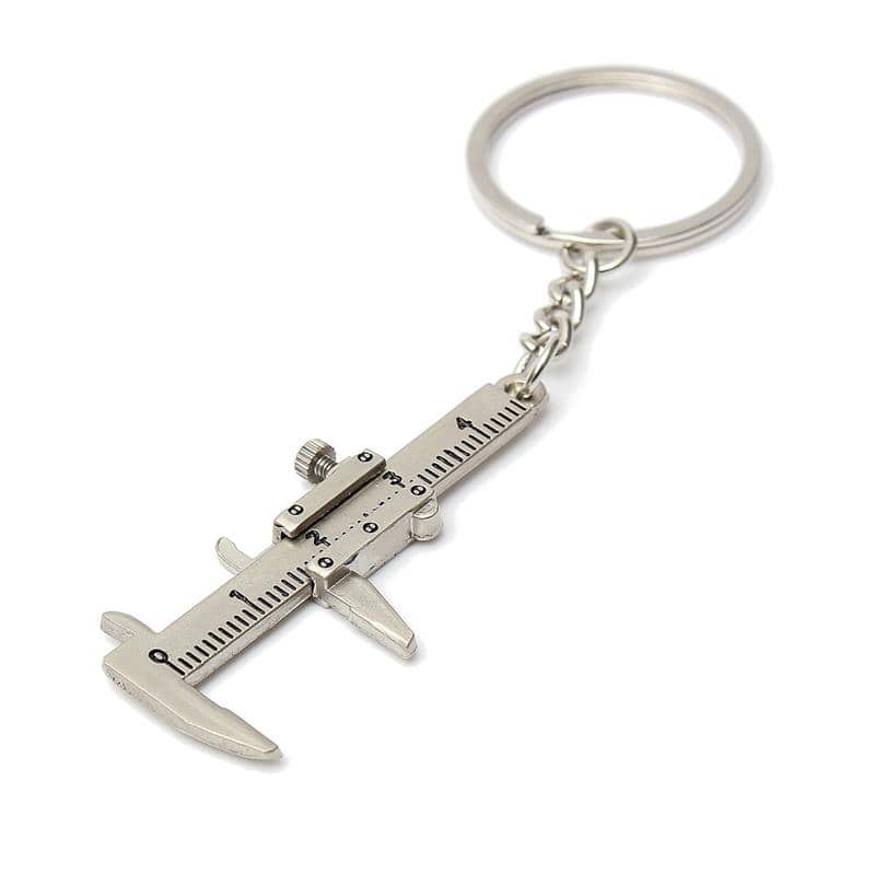 Llavero calibre mini metalico - imagen 1