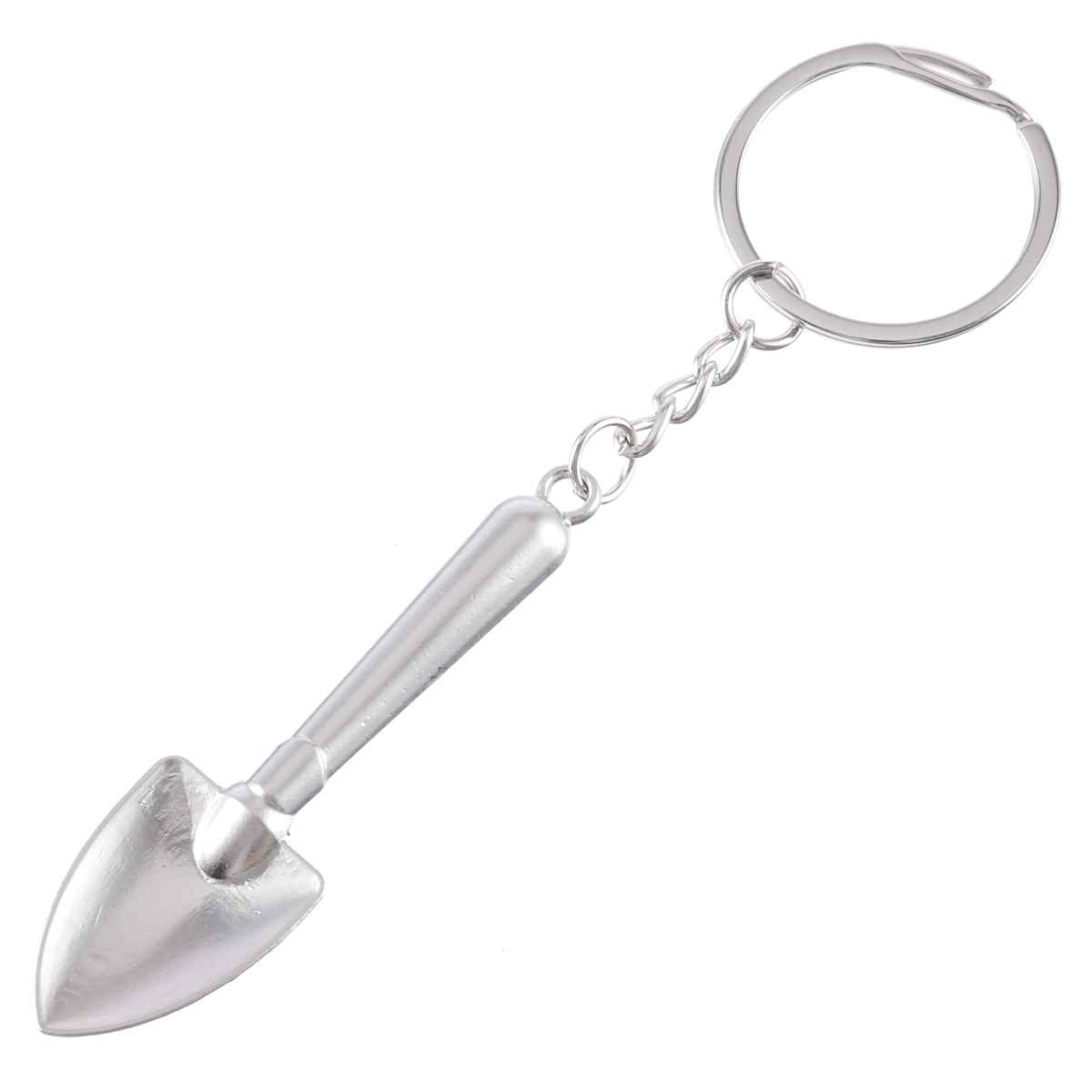 Llavero pala construcción metal mini metalico - imagen 1