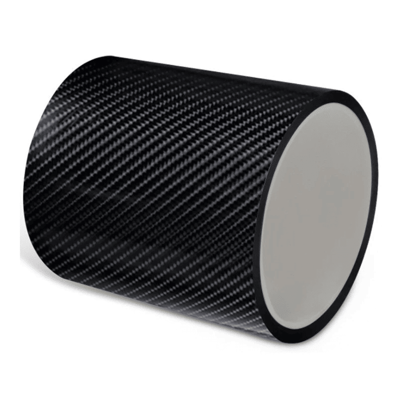 Cinta Adhesiva Universal de Fibra de Carbono Anti-rasguño negro 5 metros - imagen 1