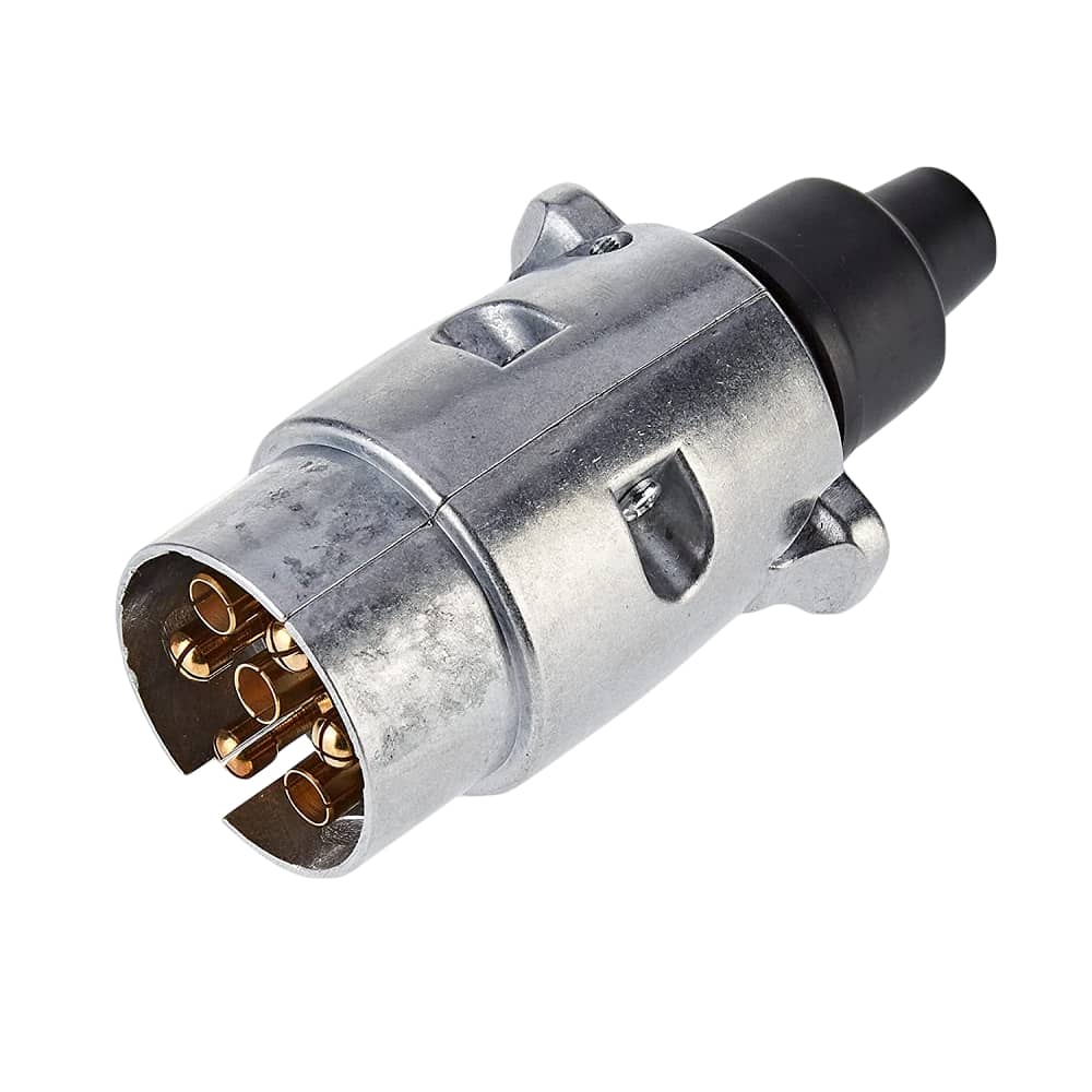 Enchufe de Remolque de 7 Pines 12V metalico - imagen 1