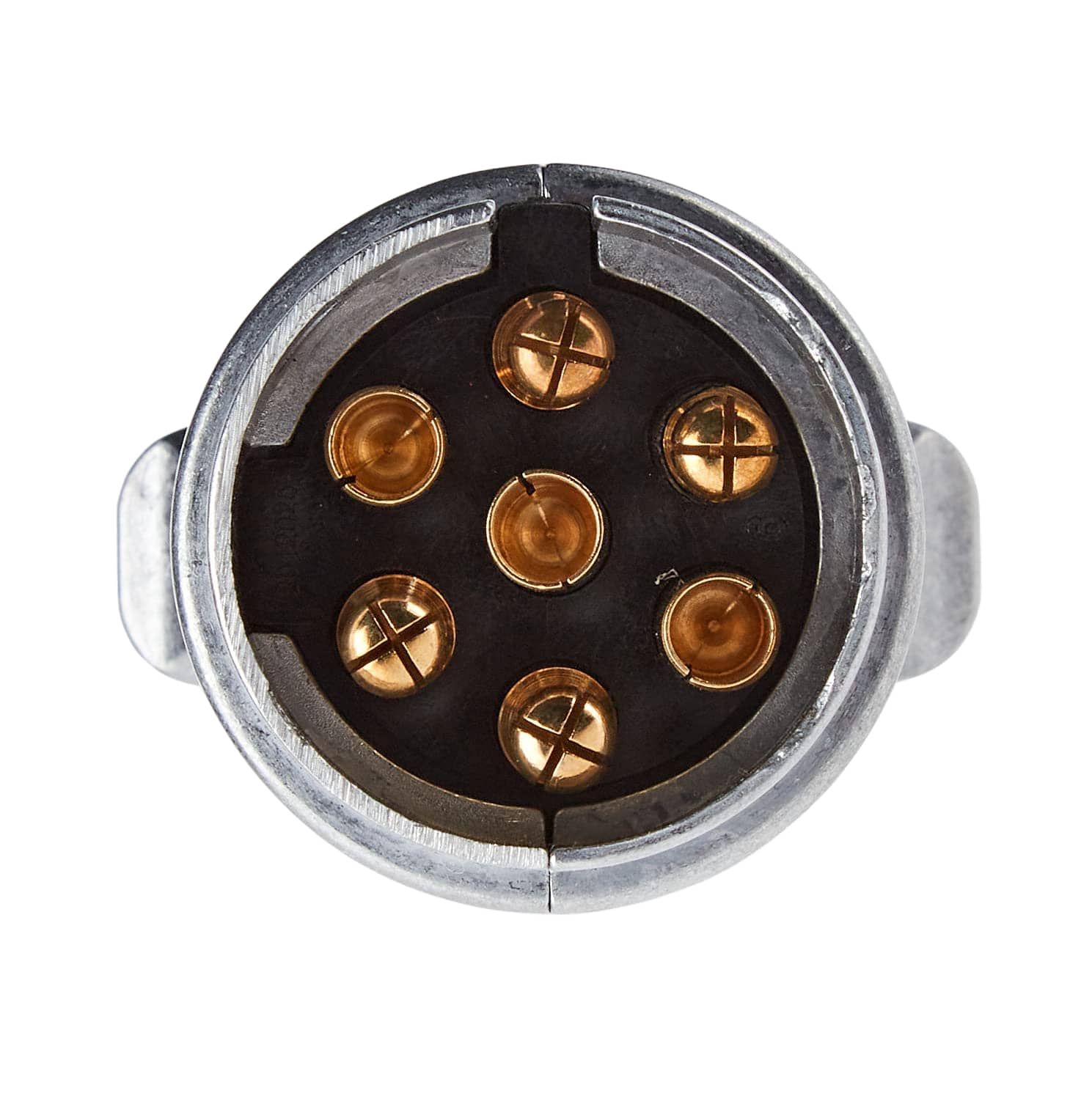 Enchufe de Remolque de 7 Pines 12V metalico - imagen 4