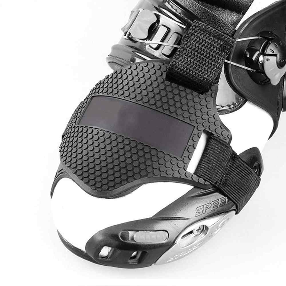 Protector bota palanca de cambios para motocicleta negro - imagen 2