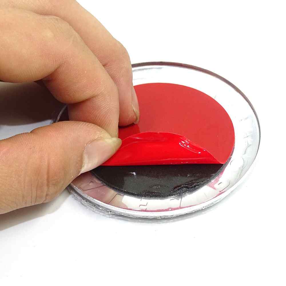 Emblema adhesivo compatible con Alfa Romeo 74 mm rojo - imagen 4