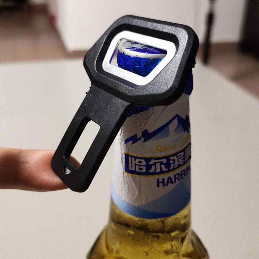 Hebilla de cinturon de seguridad de coche anti alarma negro - imagen 3