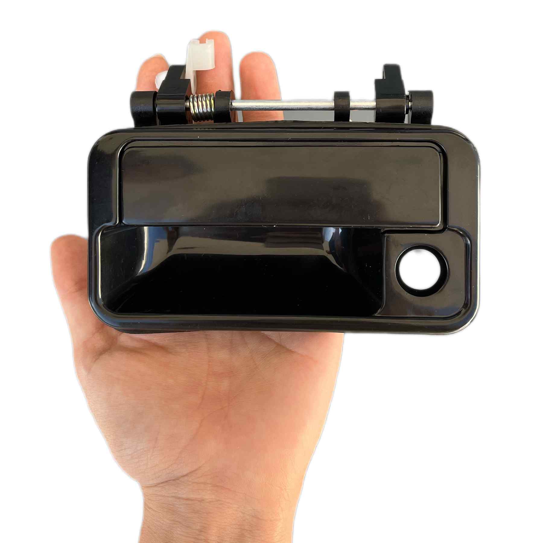 Manilla de la puerta izquierda exterior compatible con suzuki vitara negro - imagen 1