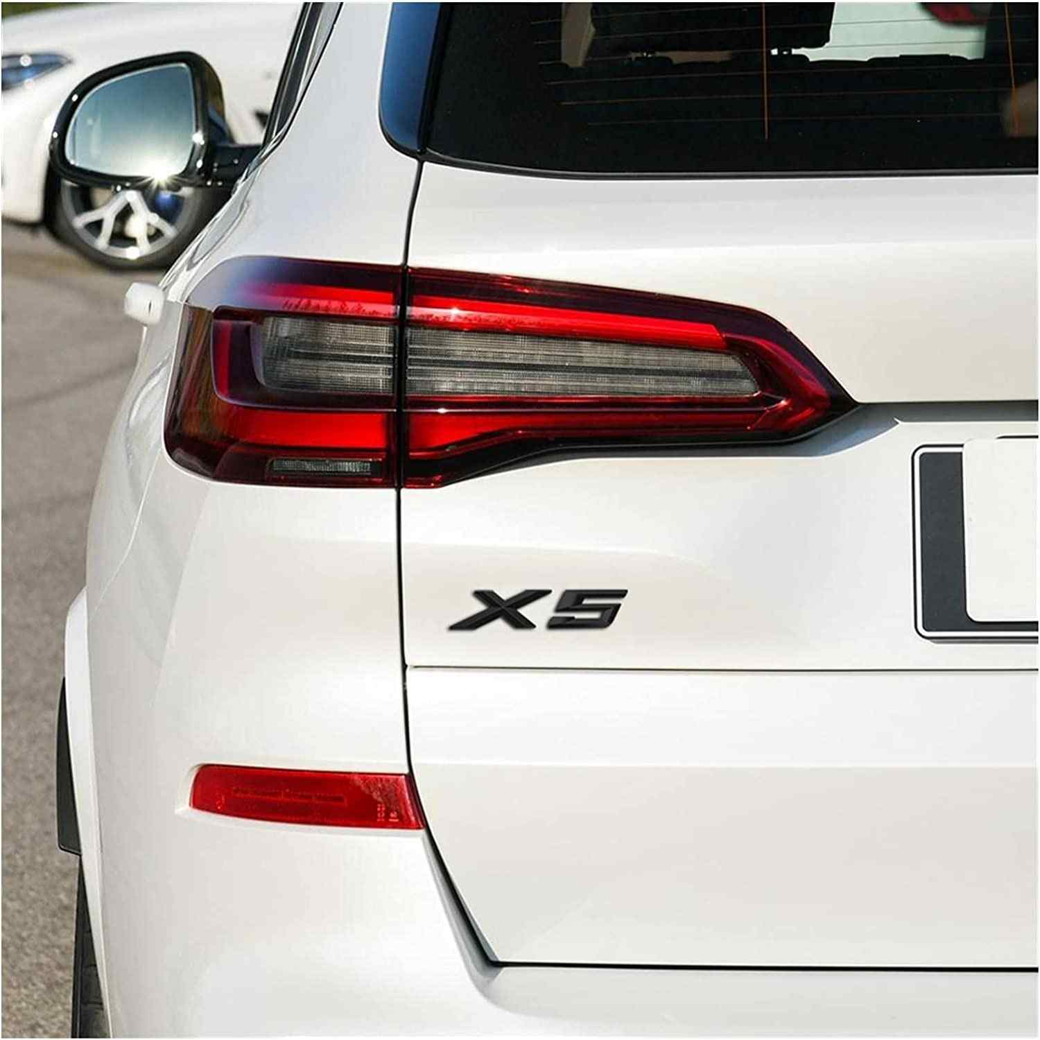 Emblema Adhesivo X7 para Maletero compatible con BMW negro - imagen 2