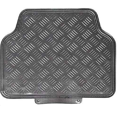 Juego Alfombrillas de goma Universales para Coche carbono diseño metalico - imagen 2