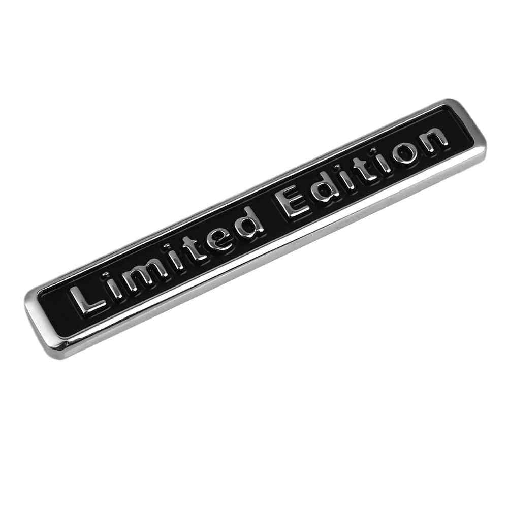 Emblema Adhesivo metálico Limited edition negro - imagen 1