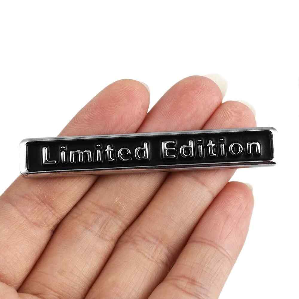 Emblema Adhesivo metálico Limited edition negro - imagen 3
