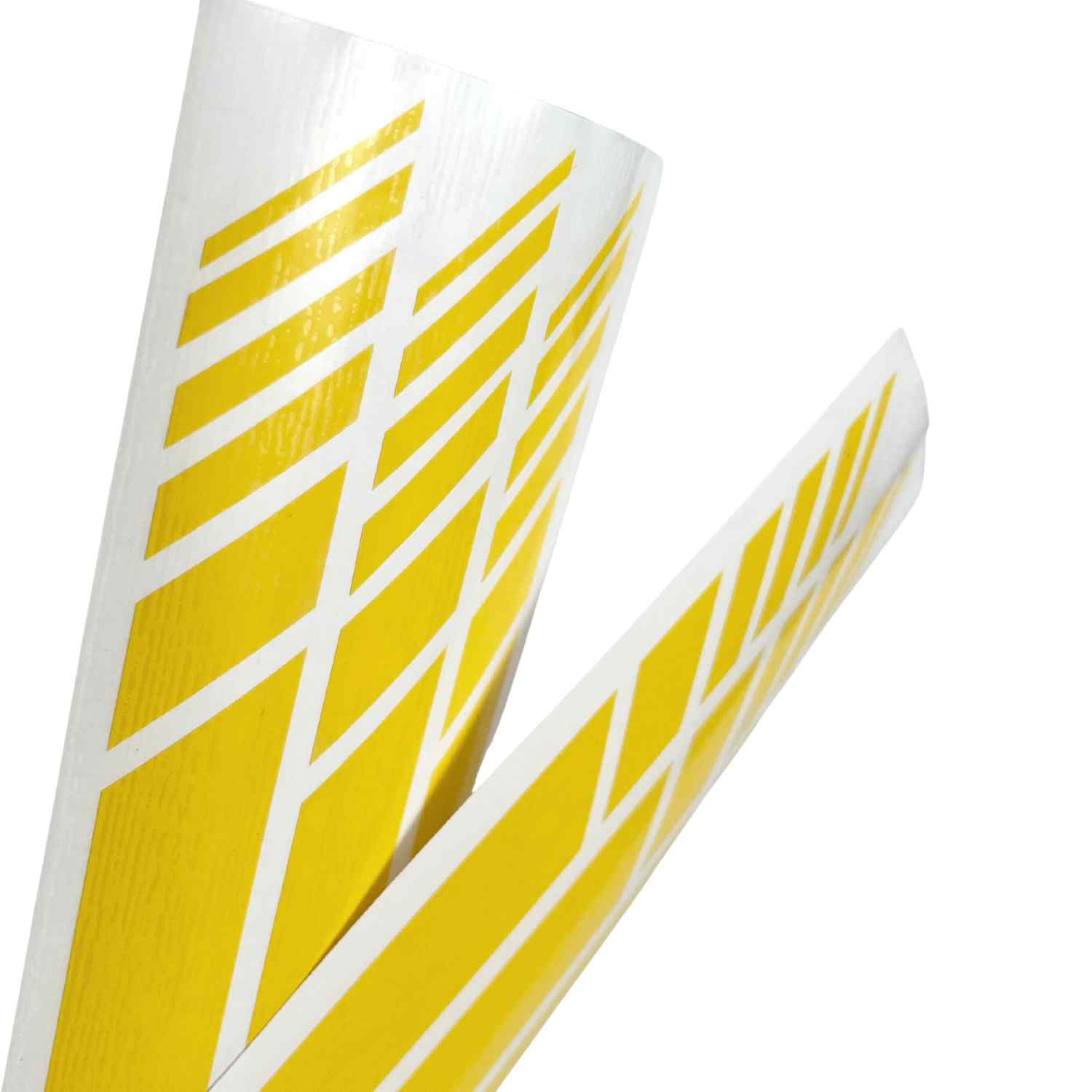 Pegatina espejo retrovisor coche diseño rayas (6 uds) amarillo - imagen 5