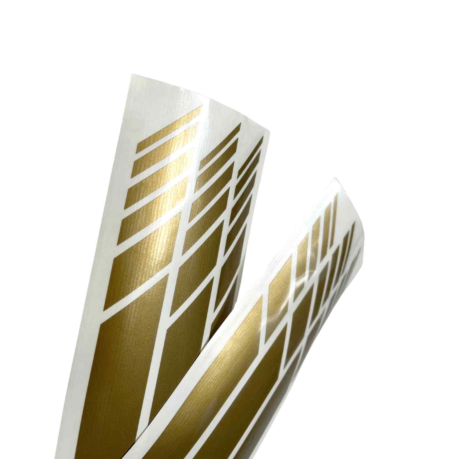 Pegatina espejo retrovisor coche diseño rayas (6 uds) dorado - imagen 5