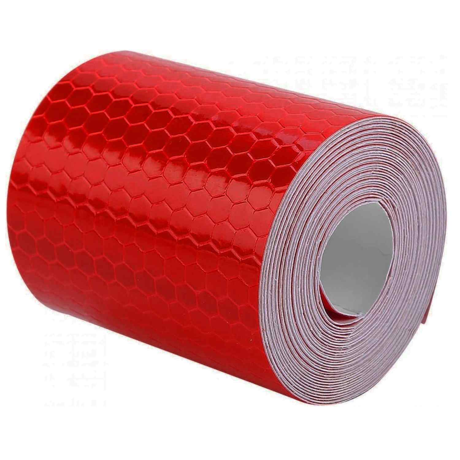 Cinta reflectante adhesiva de alta Intensidad PVC 3 metros x 5 cm rojo - imagen 6