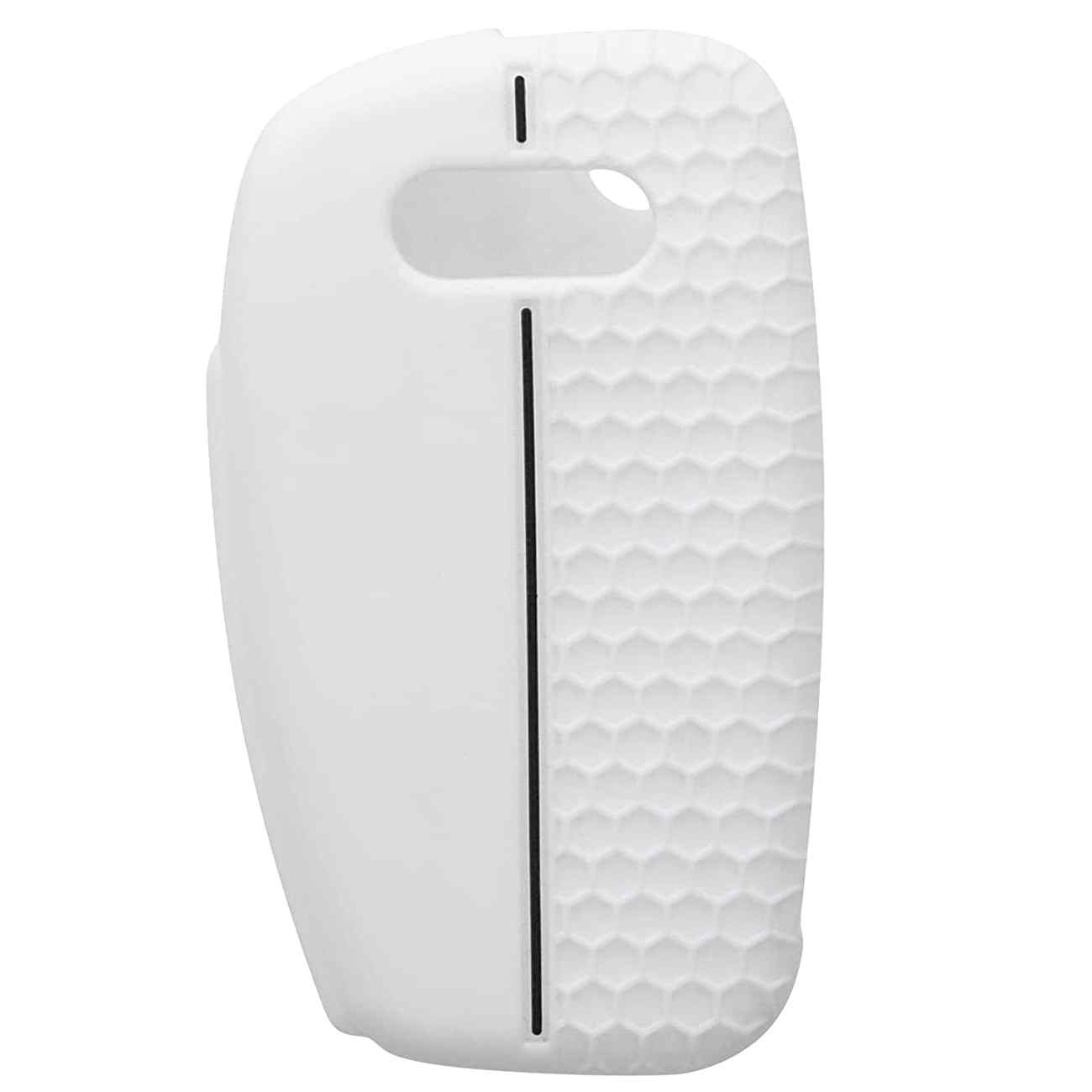 Funda silicona mando llave del coche 3 botones compatible con Audi Blanco - imagen 2