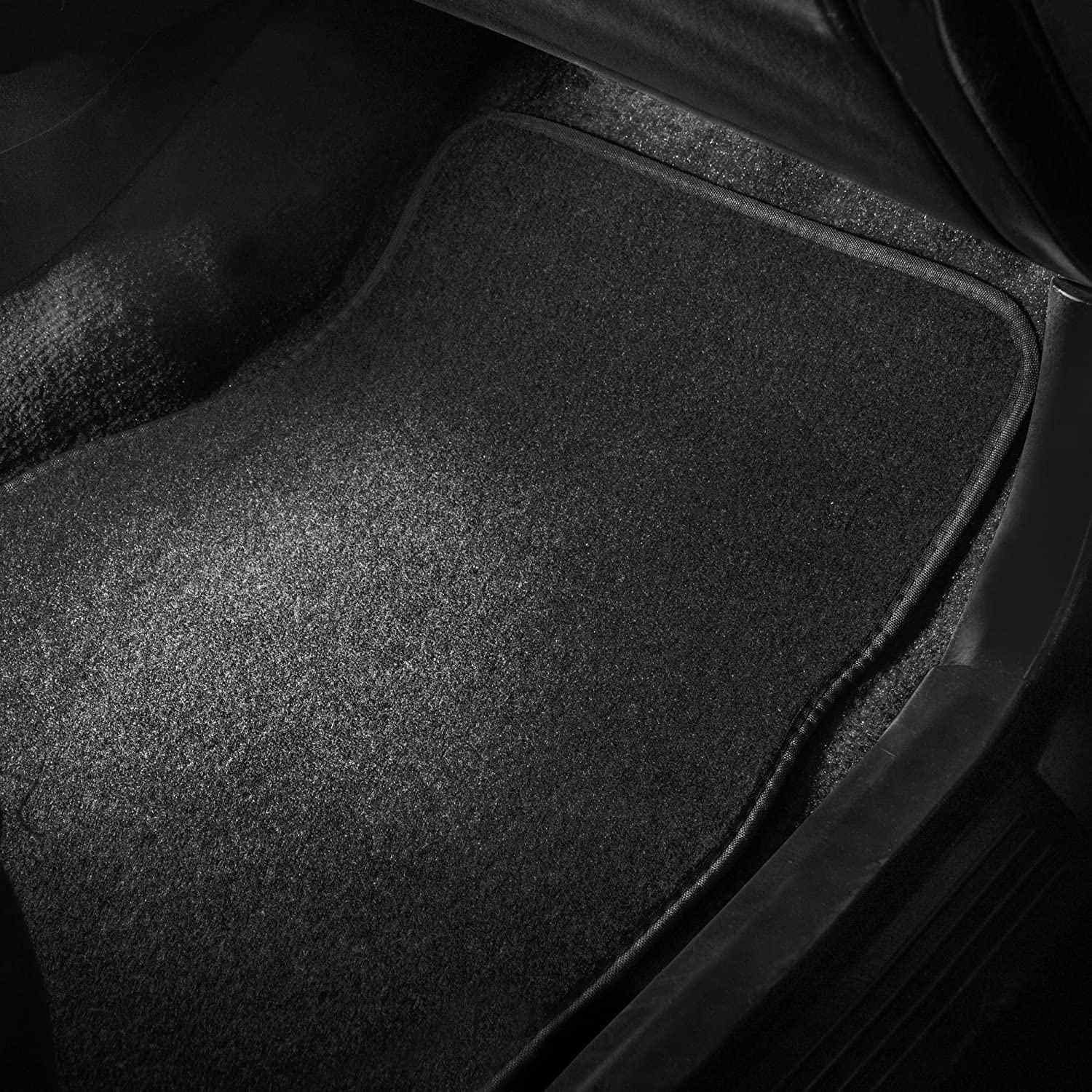 Juego Alfombrillas de moqueta Universales para Coche Negro - imagen 4